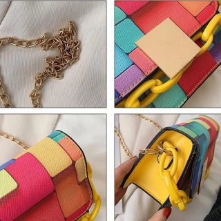 Sac à main bandoulière chaine