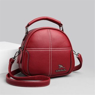 Sac à main rouge tendance