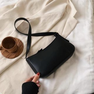 Sac bandoulière noir femme
