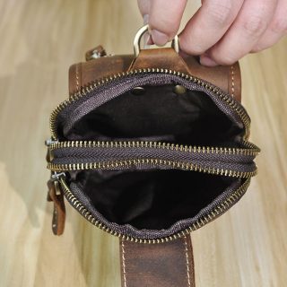 Sacoche ceinture homme