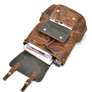 Sac a dos en cuir