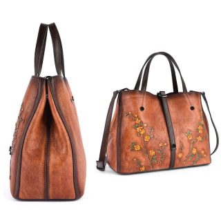 Sac cabas cuir