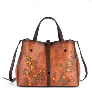 Sac cabas cuir