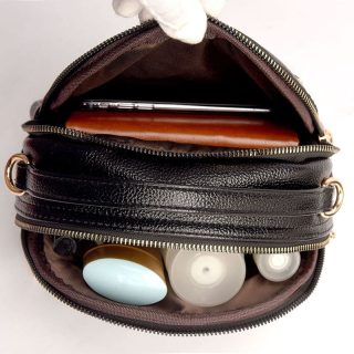 Sac cuir en bandoulière femme