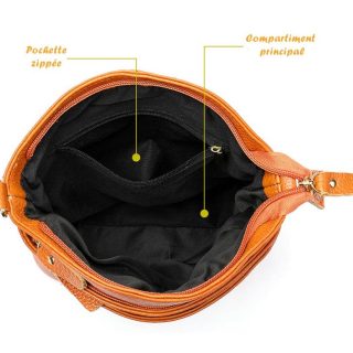 Sacoche femme cuir
