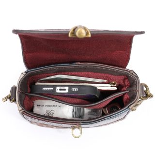 Sacoche femme en cuir