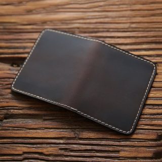 Porte carte en cuir homme