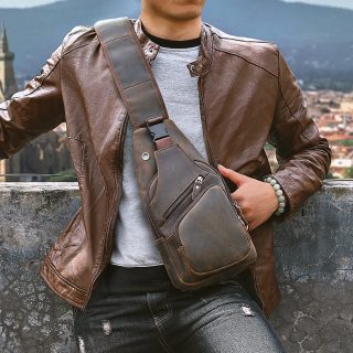 Sacoche ventrale homme